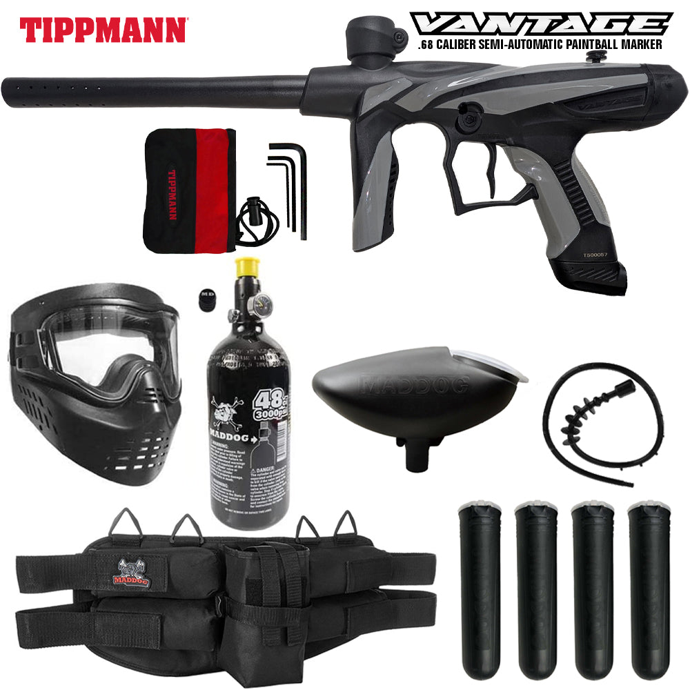 Budget paintball gun package from Mad Dog Sports